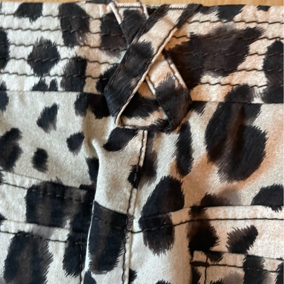 Marc Cain Animal Print skirt, Sz.1 (like a US 2), hardly worn. Luxury label. - Picture 5 of 9